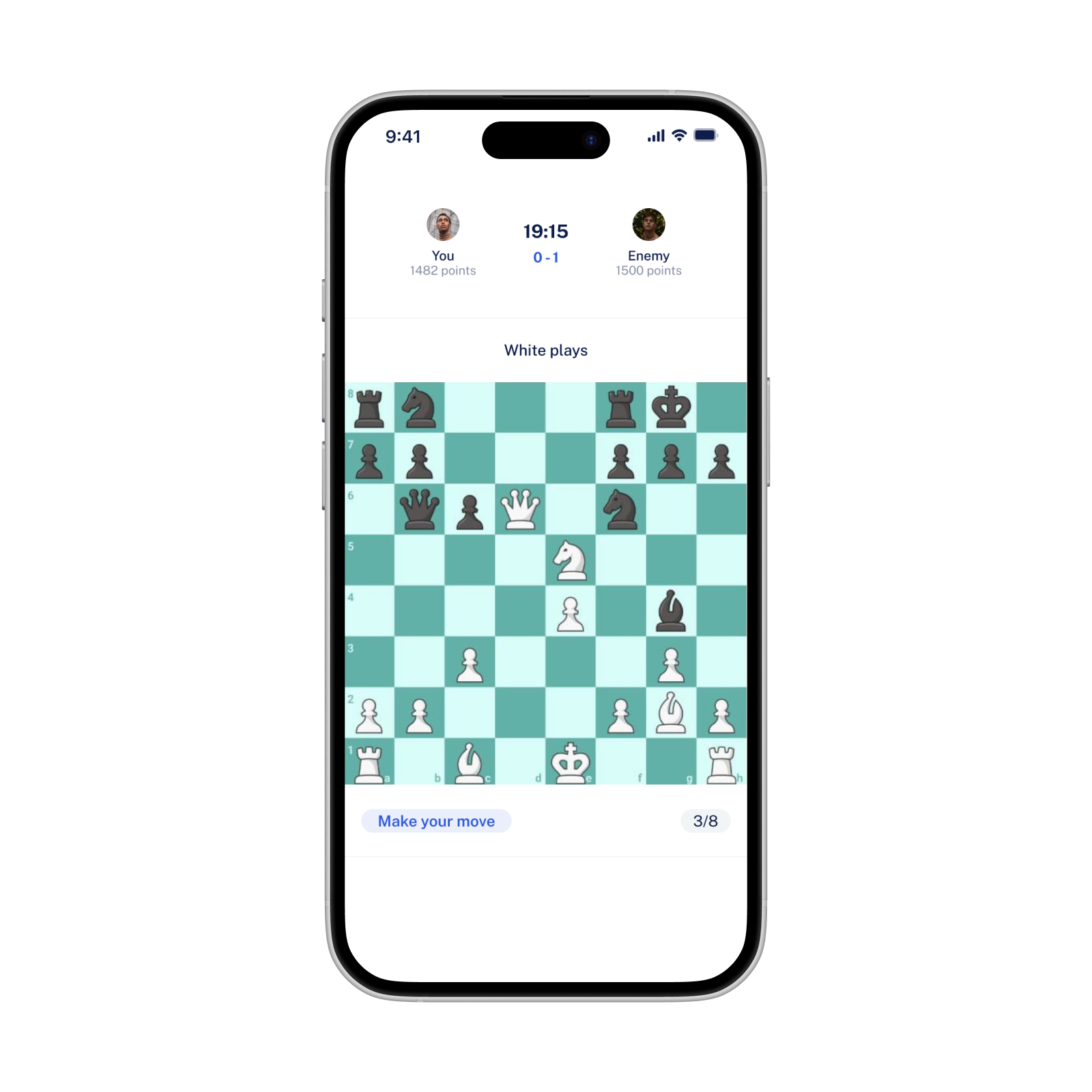 Chess Duello product design