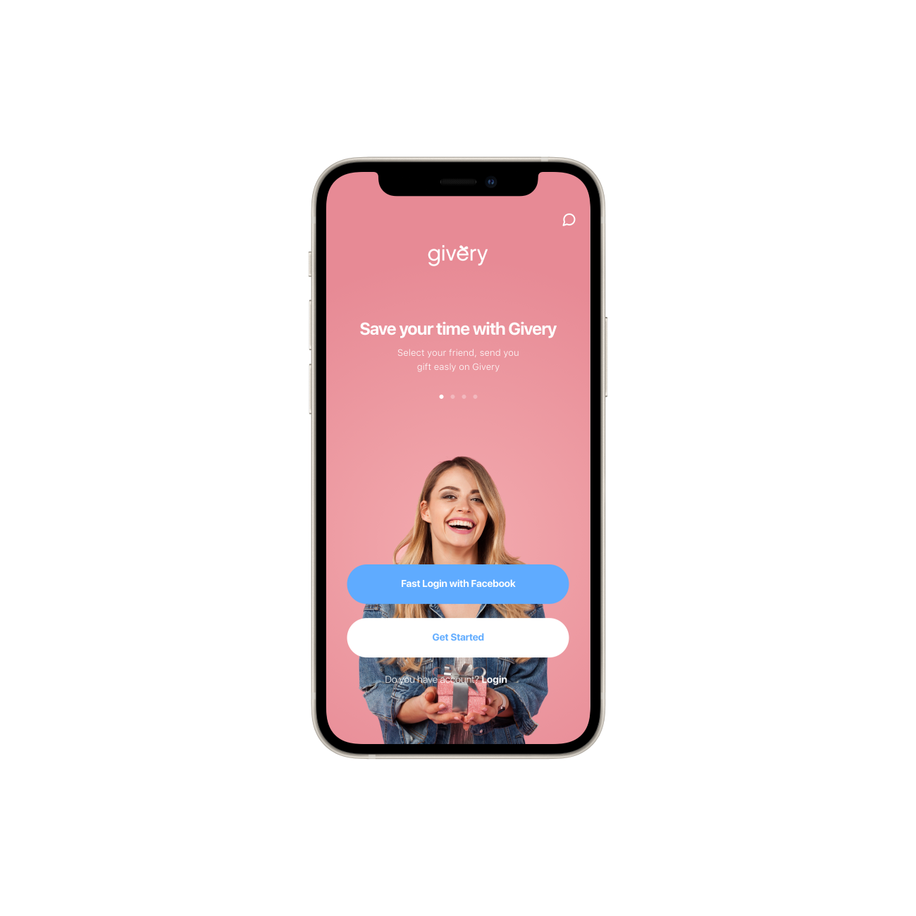 Givery — The product — screen 1