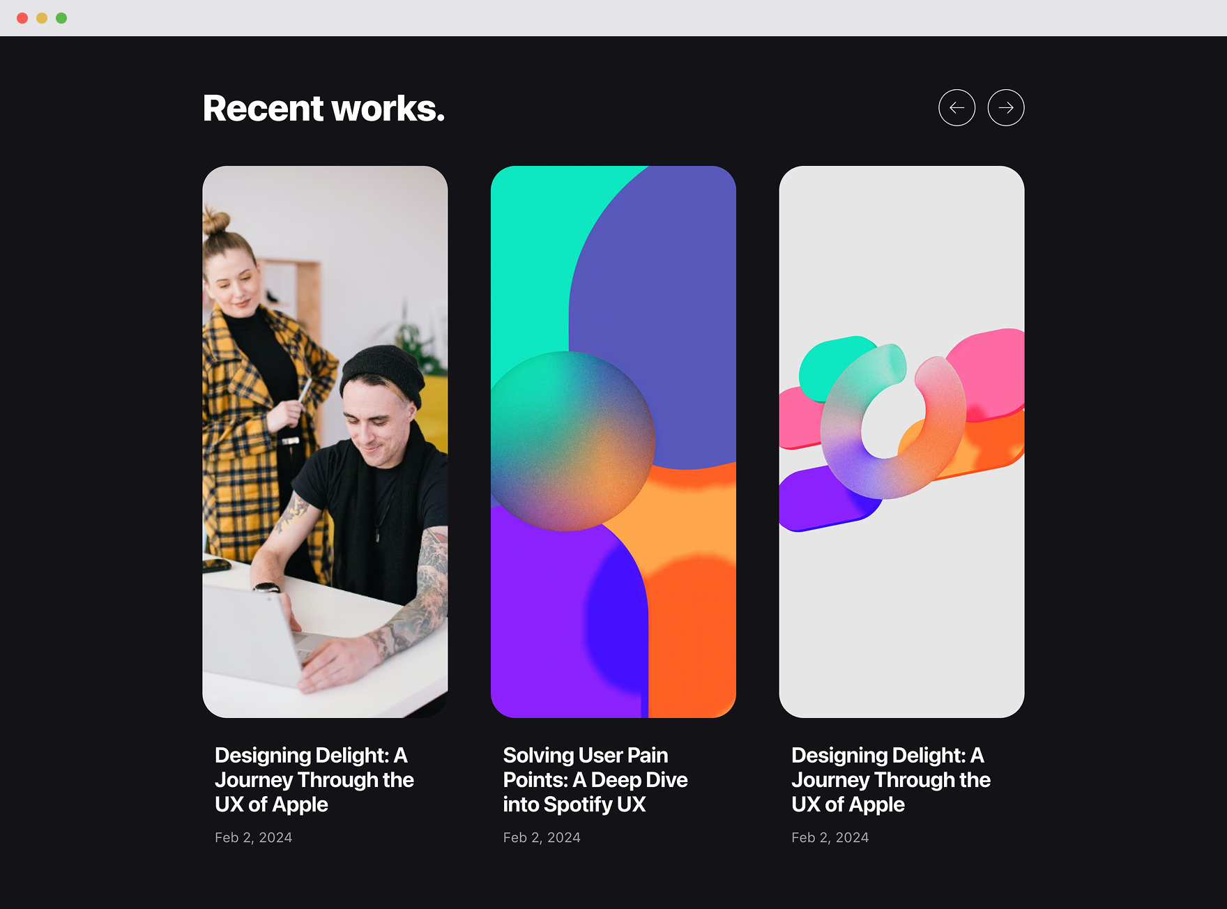 Originframe — CanvasCraft · Creative agency — screen 2