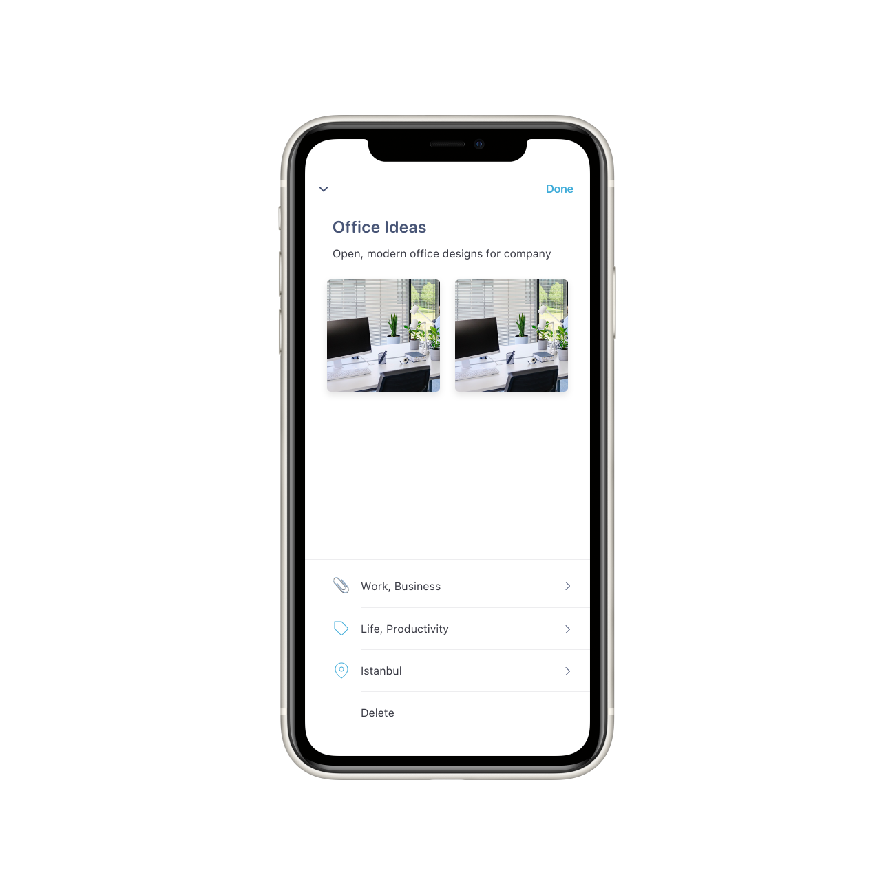 Sparkler — The product — screen 4