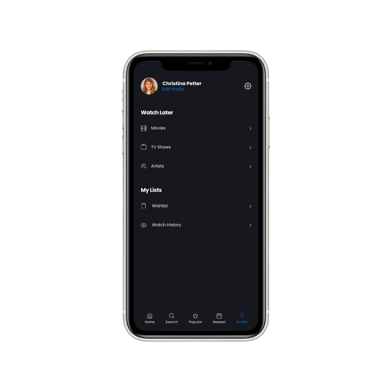 Watchfy — The product — screen 3